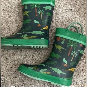 Kids' Dino Adventure Rain Boots - Green